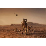 Görev Sonrası Helikopter Bekleyen Askerler Tablosu