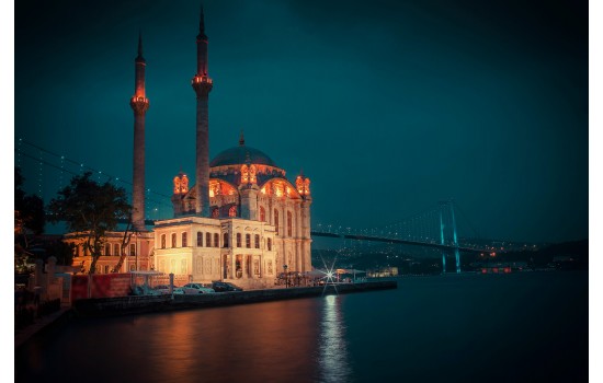 İstanbul Ortaköy Camii Tablosu