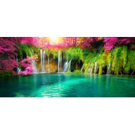 Hırvatistan Plitvice Gölü Şelalesi Tablosu