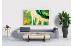 Soyut Yağlı Boya Desenli Tablo