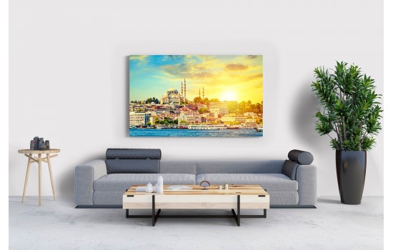 İllüstrasyon Sultan Ahmet Camii Tablosu