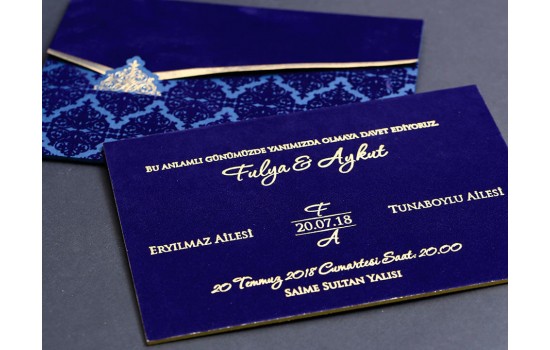 Alyans Düğün Davetiyesi 2020