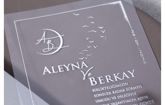 Fenomen Düğün Davetiyesi 7156 Fenomen Düğün Davetiyesi 7156